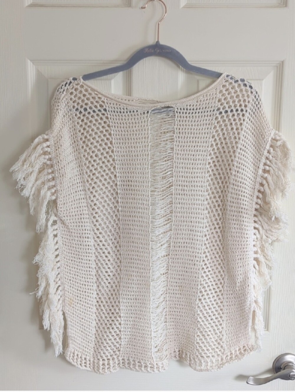 Lucky Brand Boho Fringe Sweater